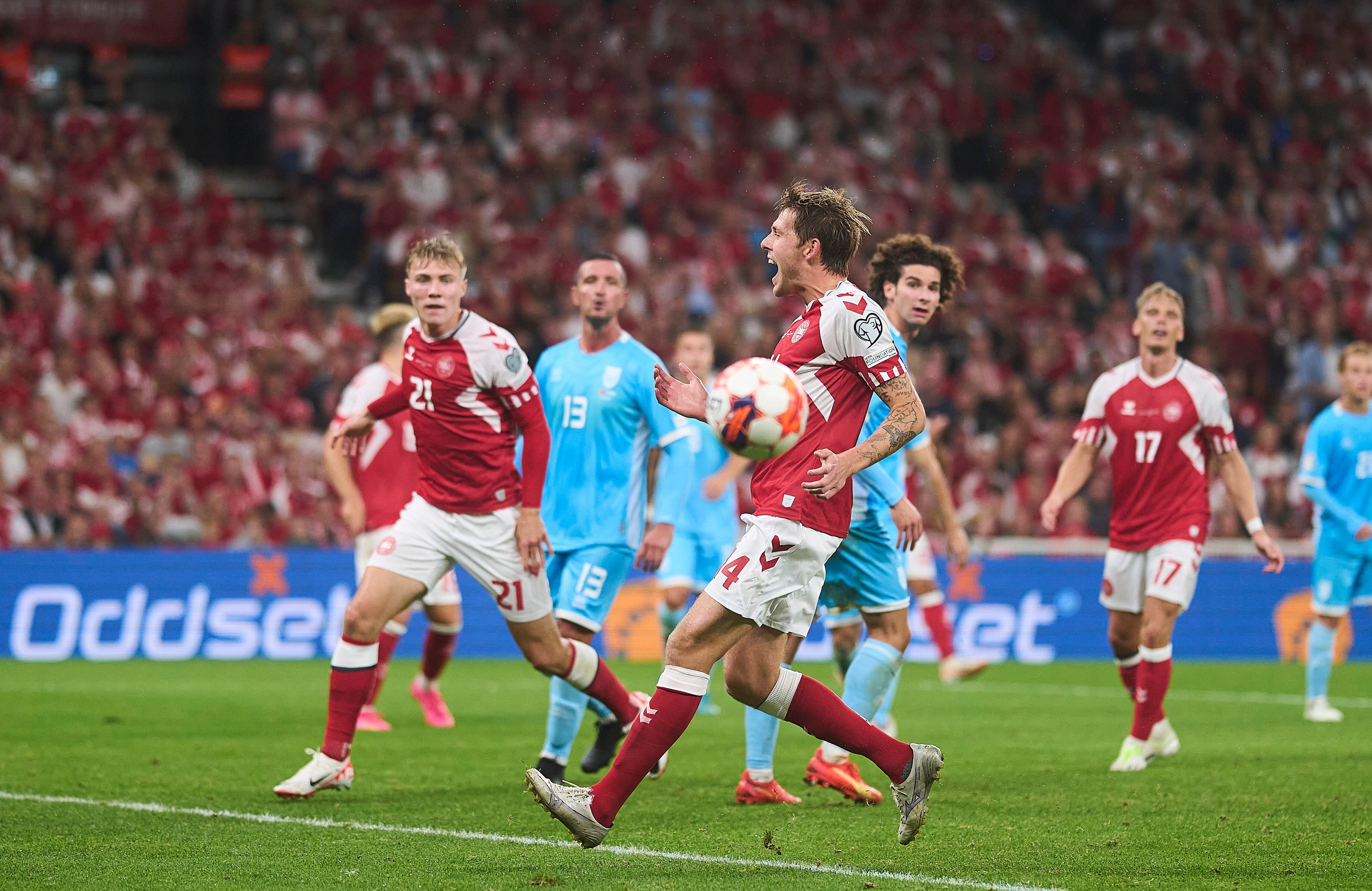 Dinamarca vs San Marino -Eliminatorias Eurocopa