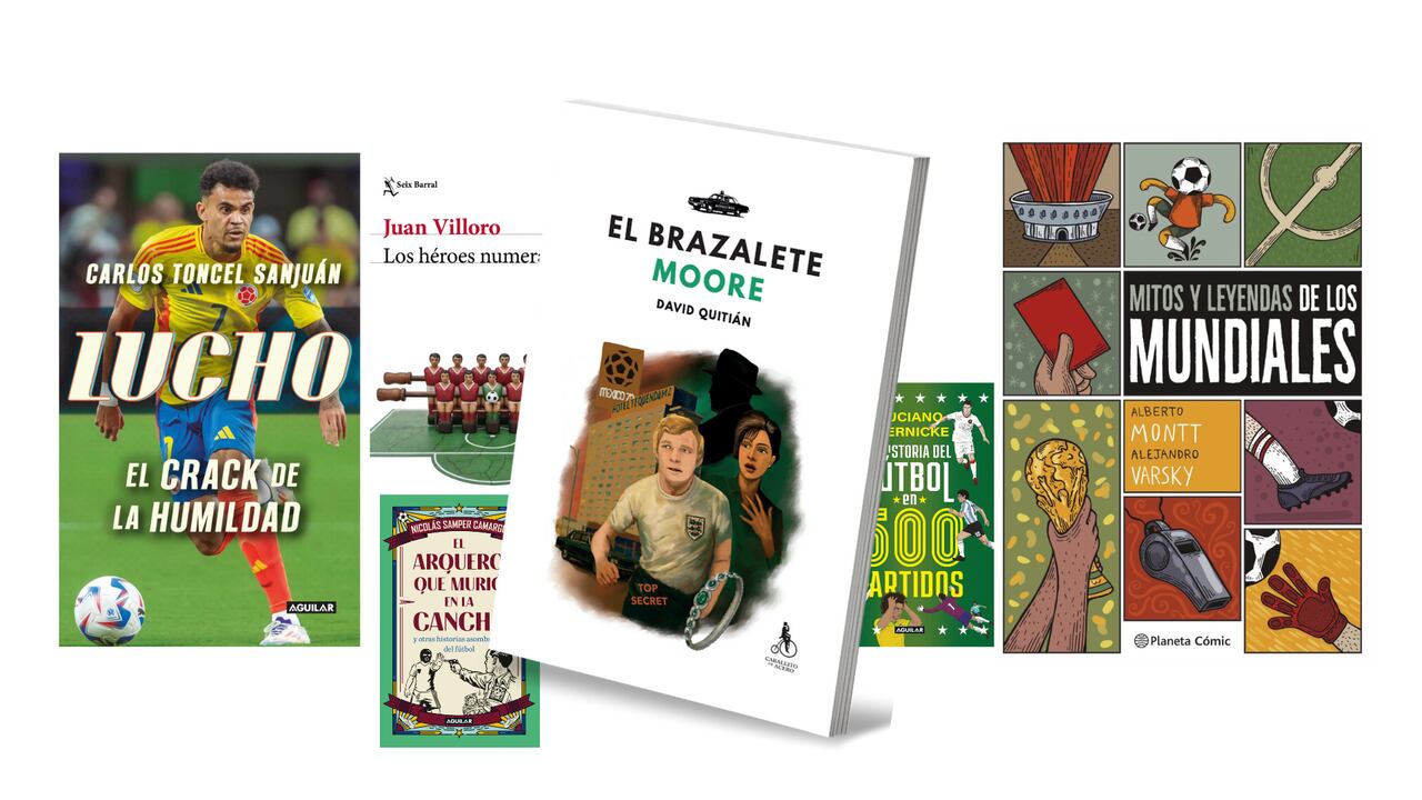 En esta edición, 10 libros sobre fútbol, a meros días de la cita mundialista.