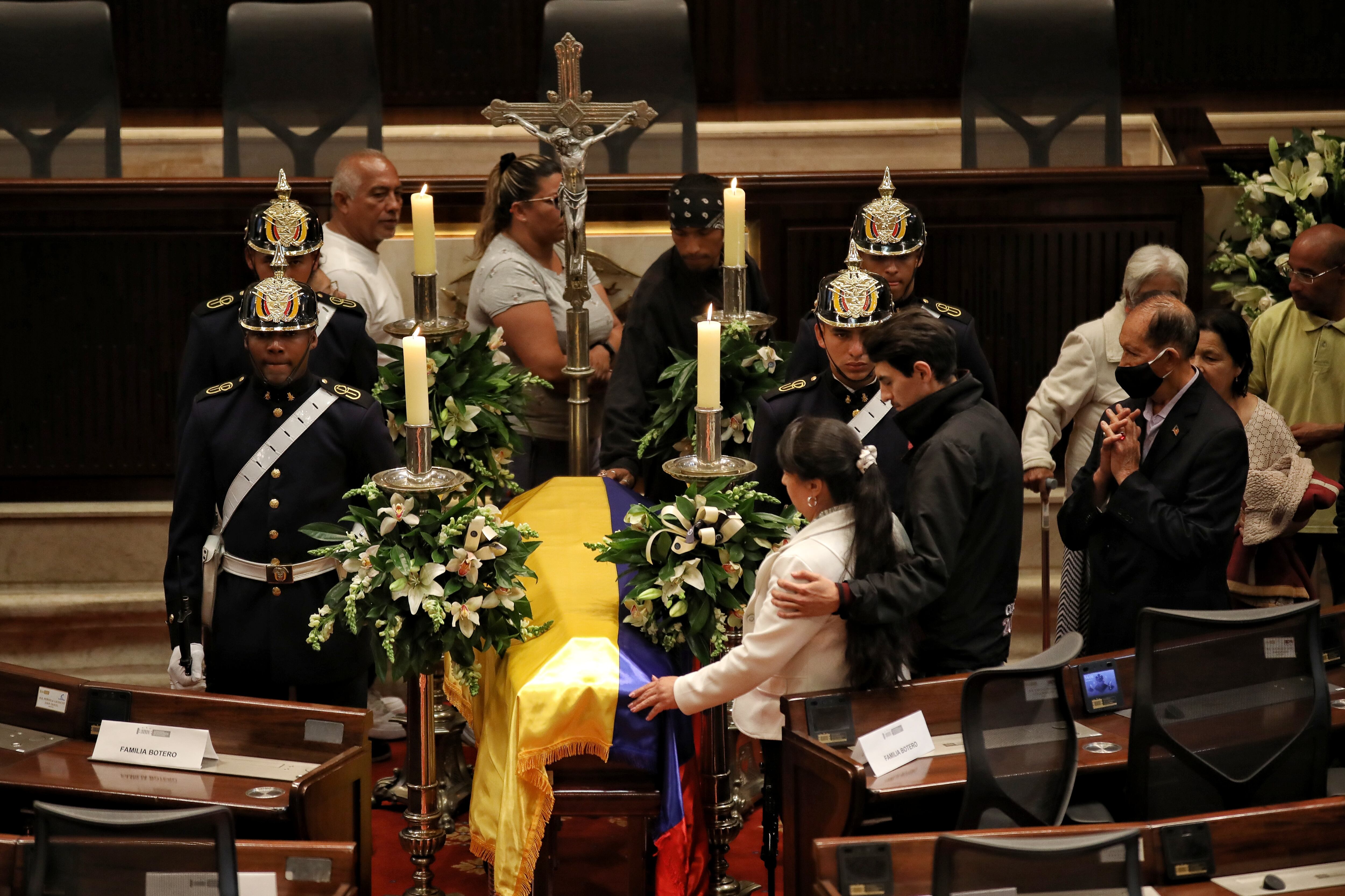 Homenaje al Maestro Fernando Botero en el Capitolio