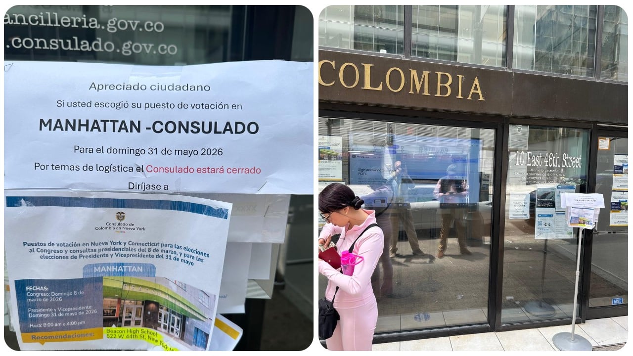 El consulado de Colombia en Manhattan está cerrado este domingo 31 de mayo.