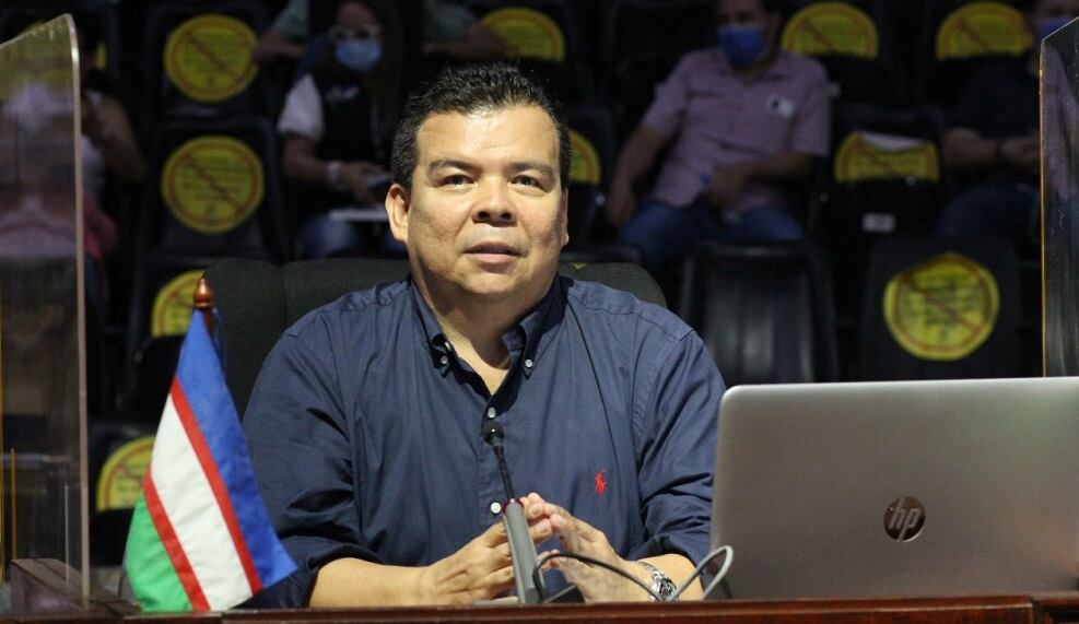 El concejal de Cali Roberto Ortiz.