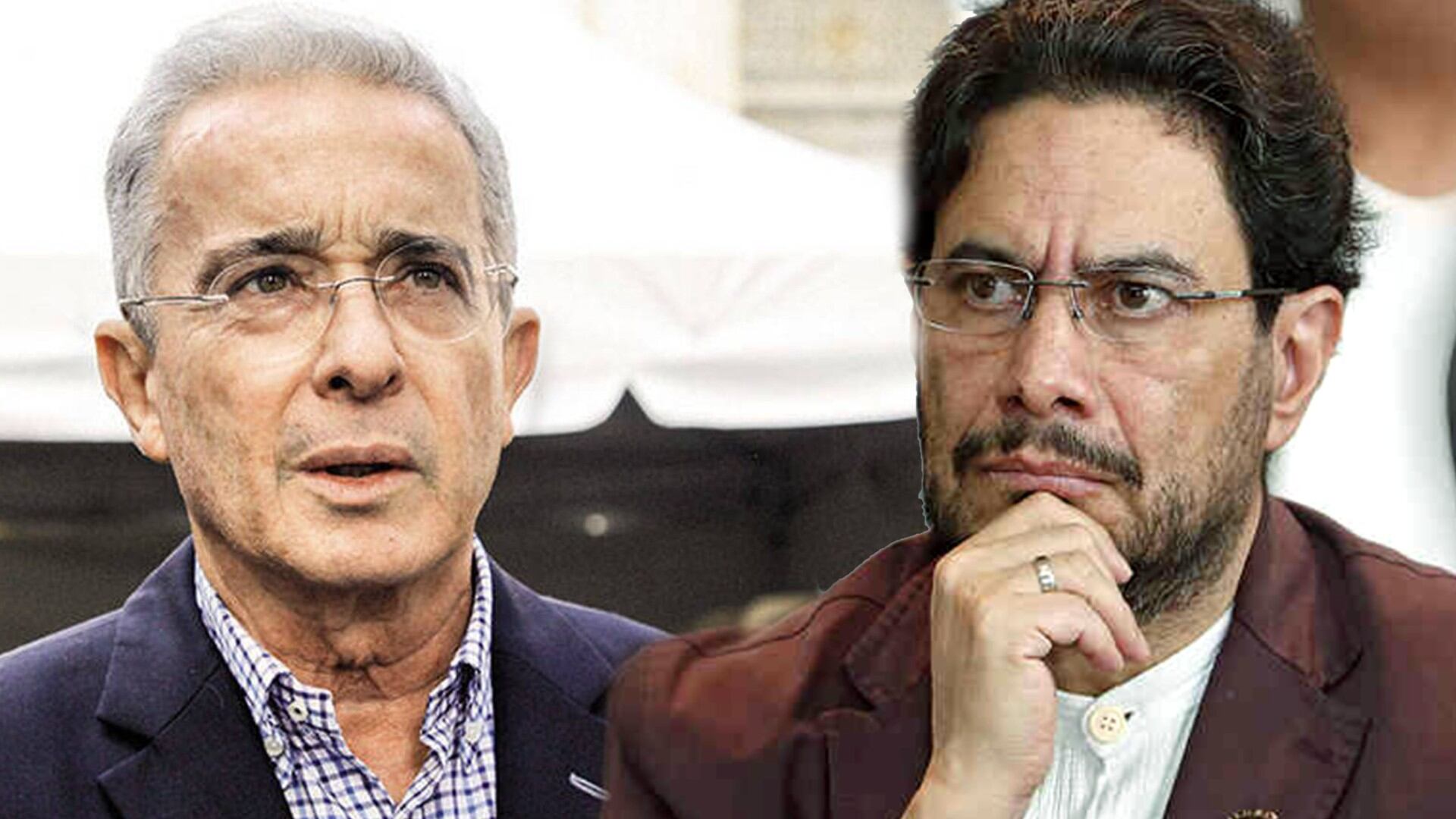 Álvaro Uribe e Iván Cepeda