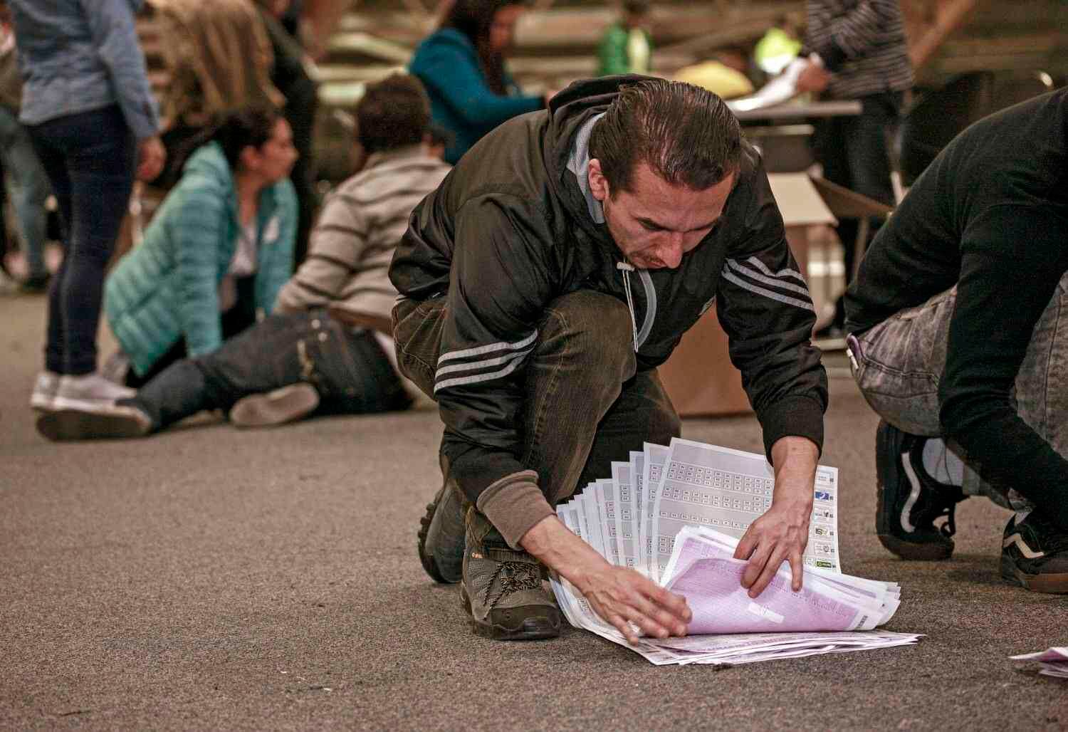 De acuerdo con las autoridades, la jornada se llevó en calma aunque hubo baja participación a nivel nacional. Foto: Bani Gabriel Ortega