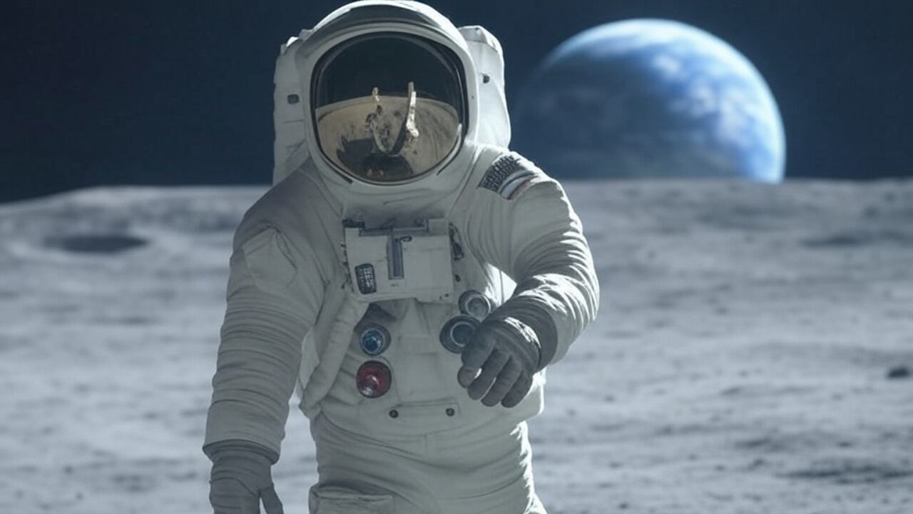 Imagen de referencia sobre astronautas.