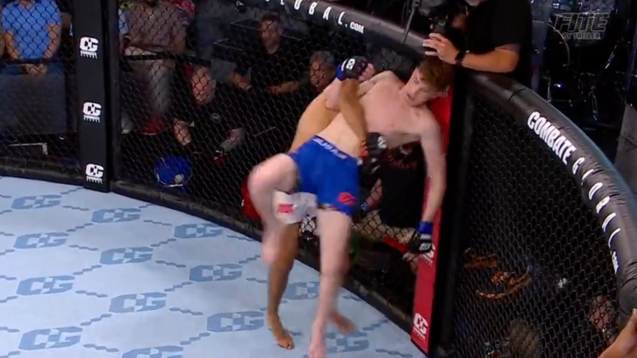 Dylan Reischman, luchador de la MMA.