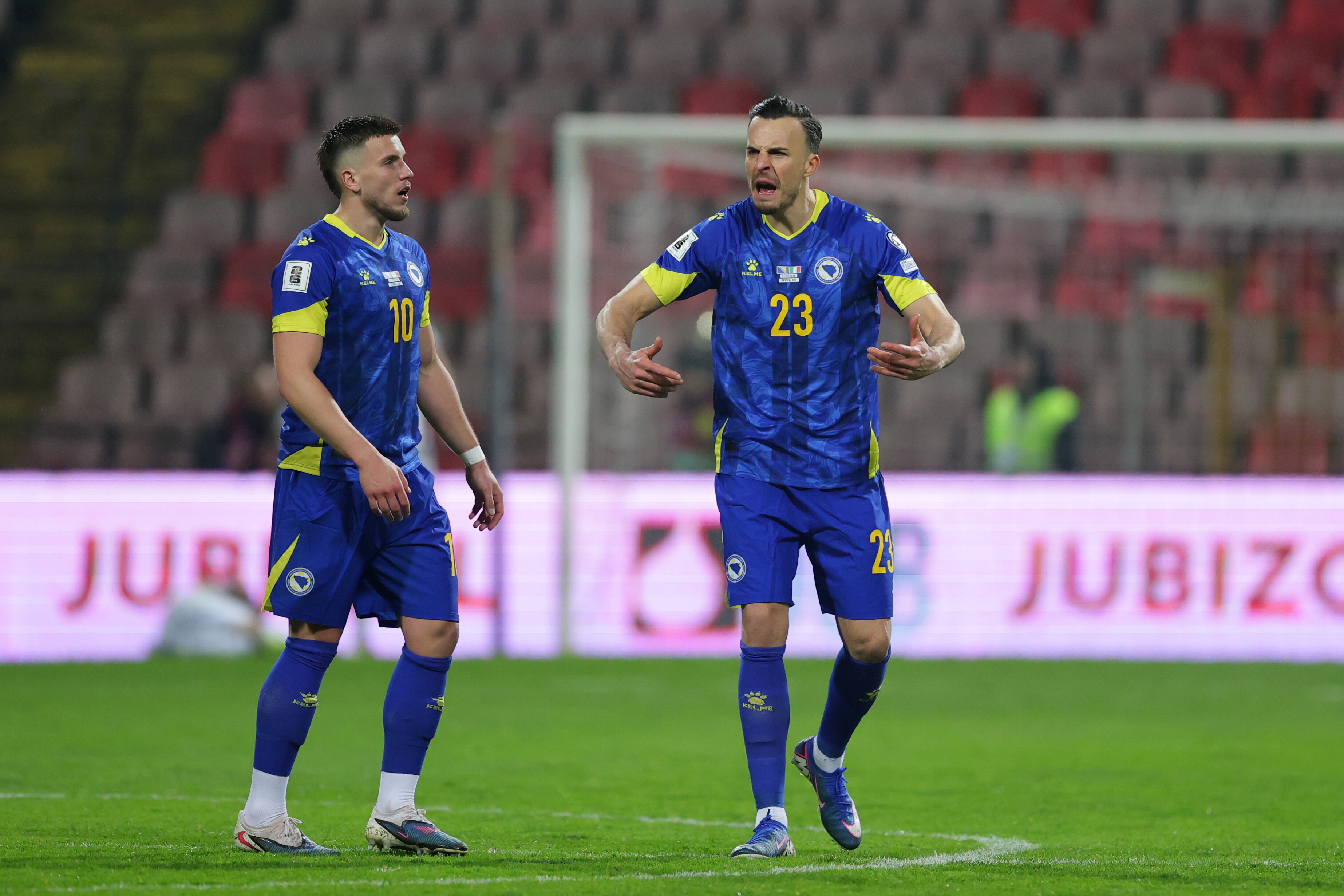 Haris Tabaković le dio vid a Bosnia y mandó el juego contra Italia a tiempos extra.