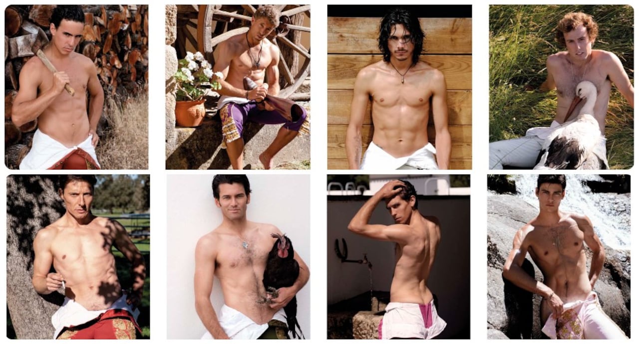 Fotografías del calendario Instinto Salvaje de la fotógrafa bielorrusa Katia Sol.