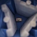 Este es el contenedor en dónde vienen las vacunas.