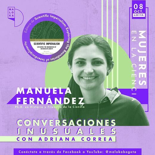 Afiche evento mujeres Maloka