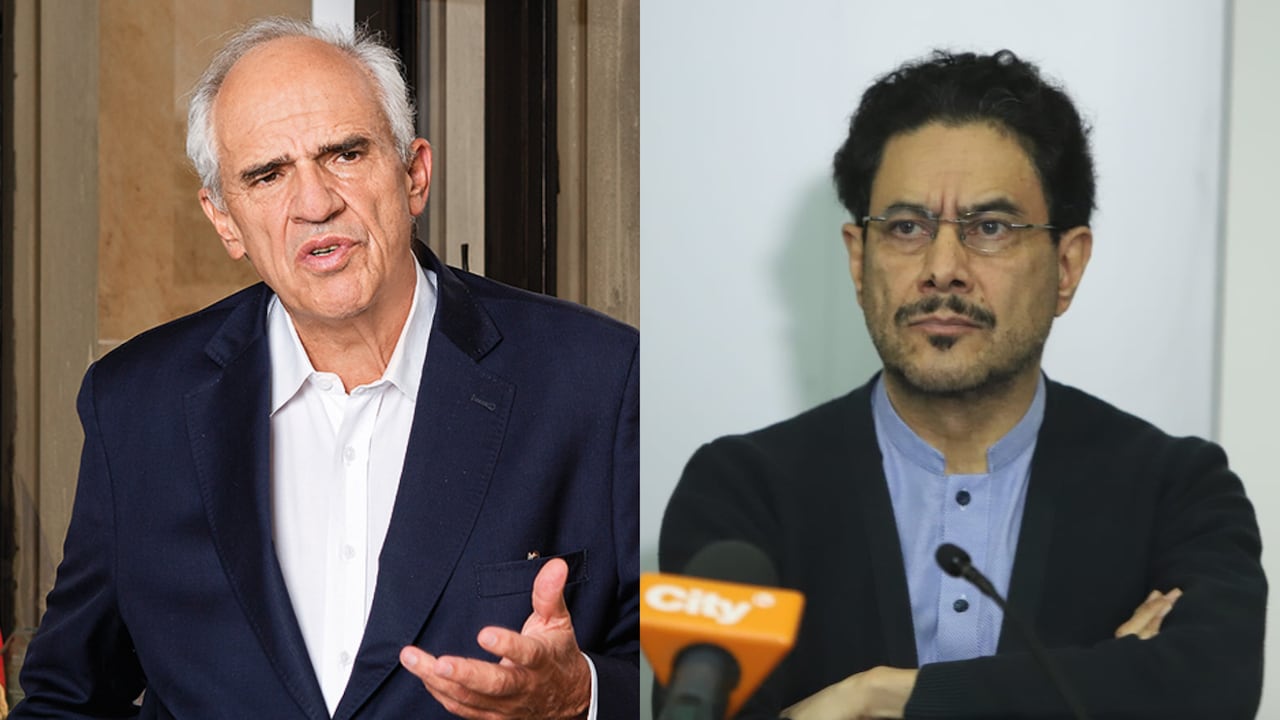 Ernesto Samper e Iván Cepeda.