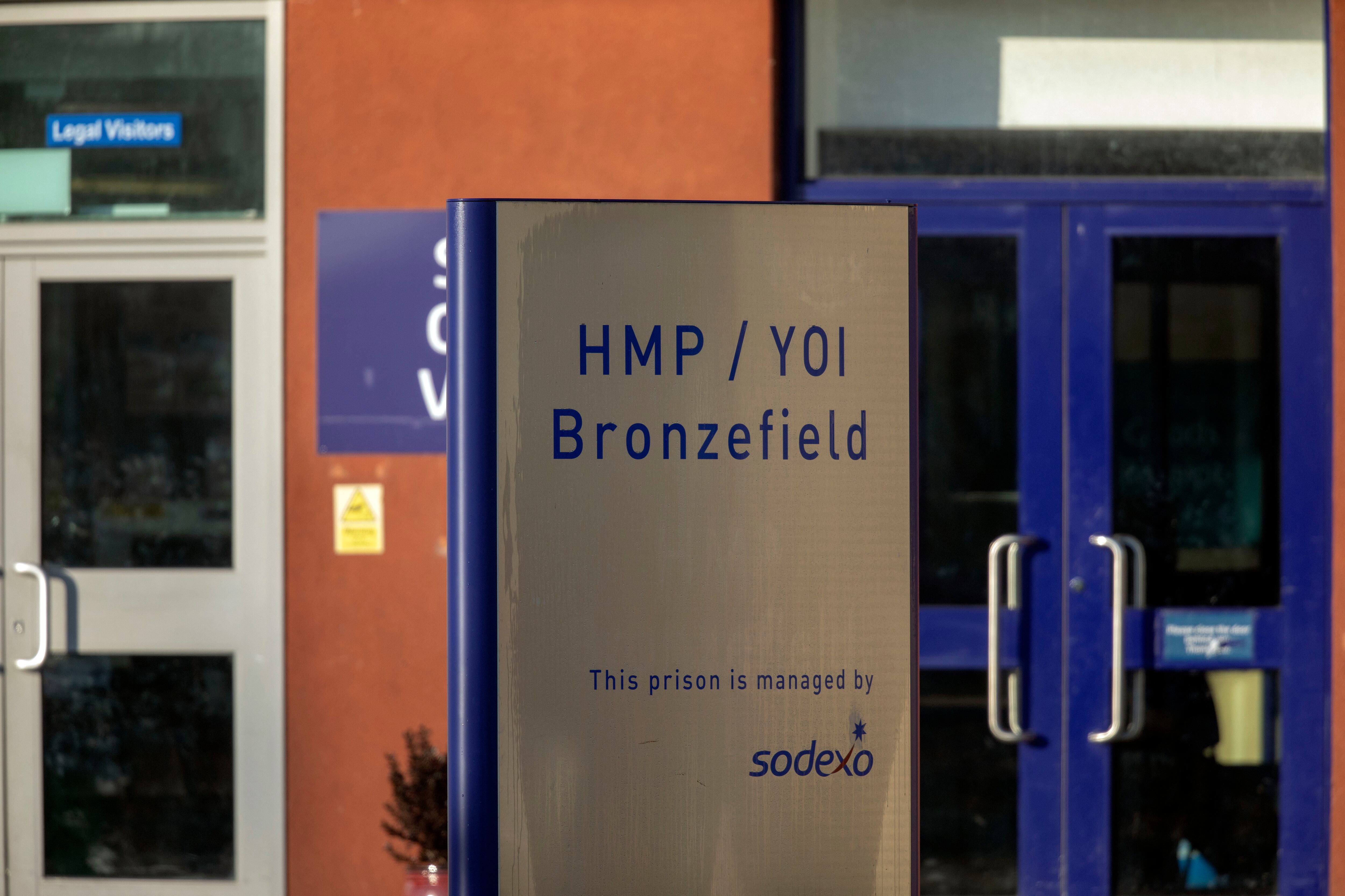Foto sin fecha de HMP Bronzefield, en Ashford, Surrey.