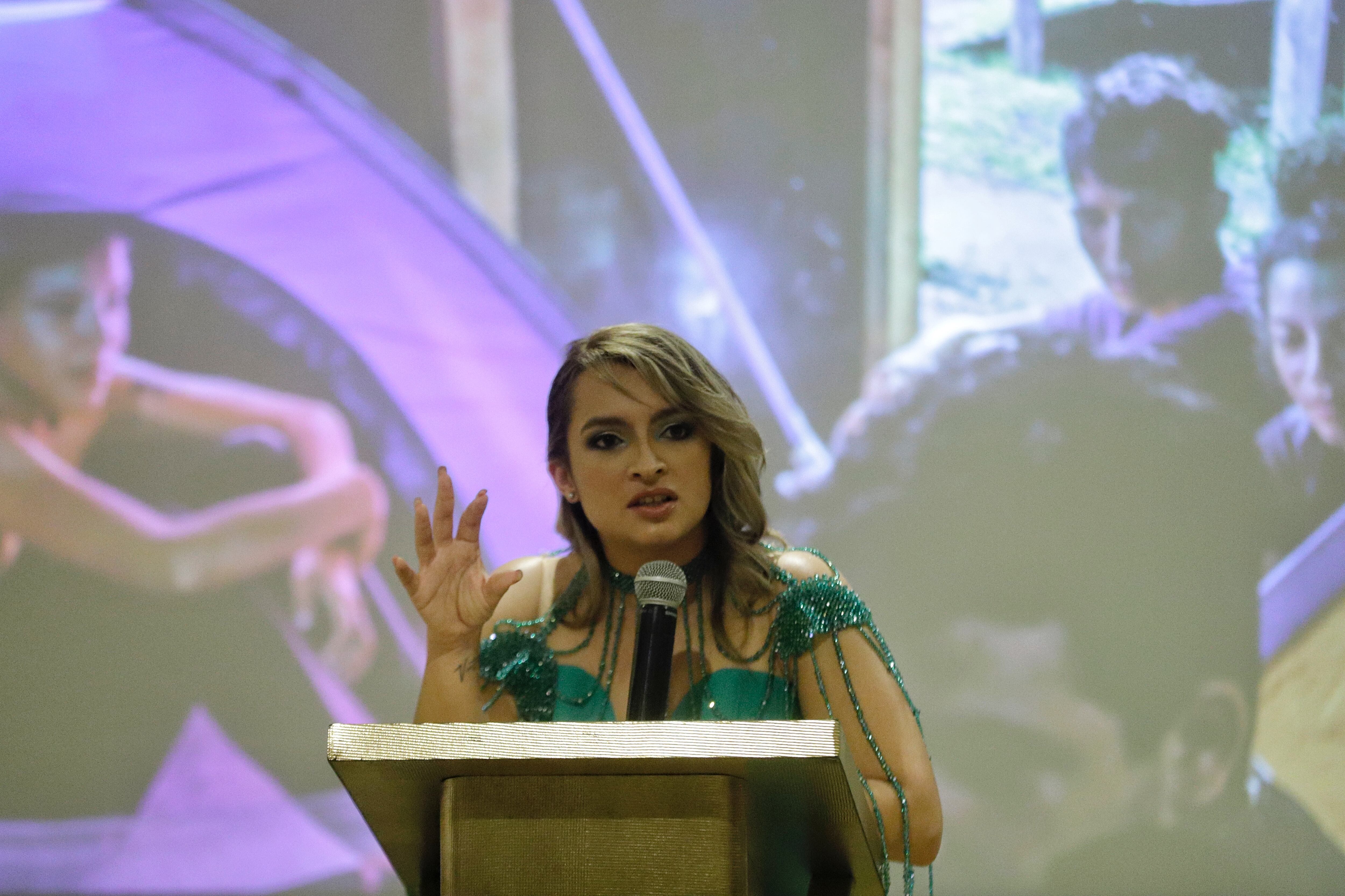 Andrea Petro, la hija del presidente Gustavo Petro.