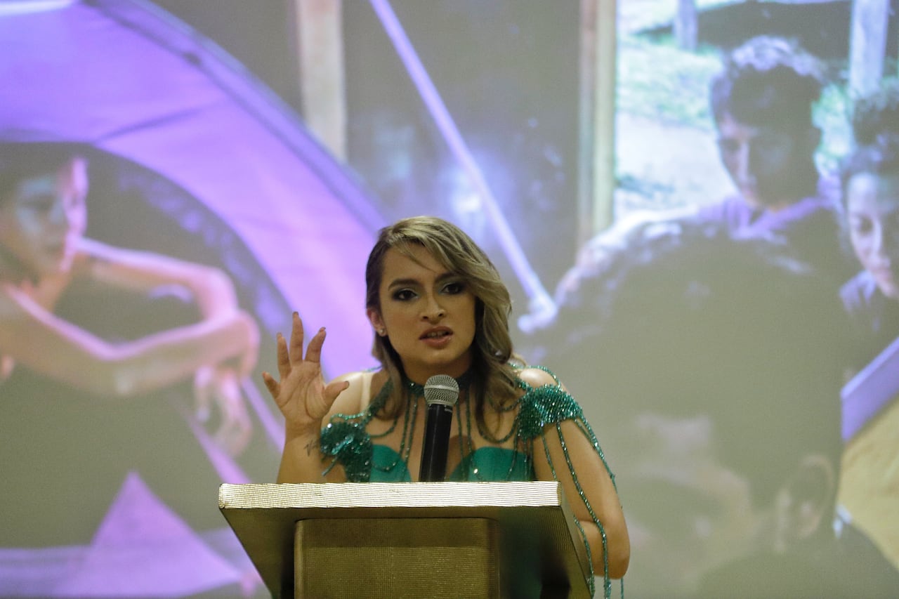 Andrea Petro, la hija del presidente Gustavo Petro.