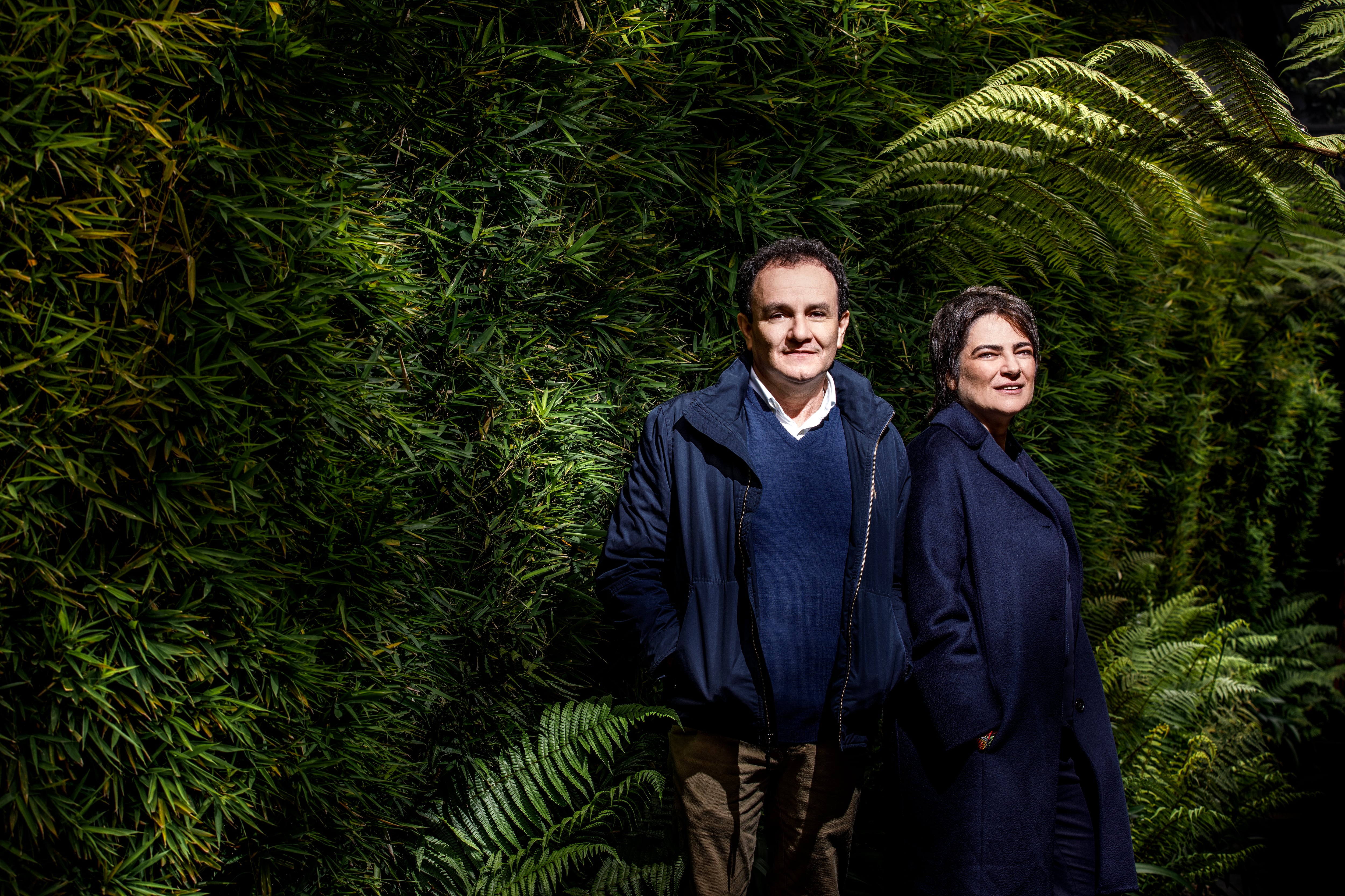 Jesús Abad Colorado y María Belén Sáez .