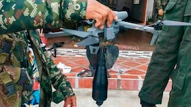 Los drones utilizados por los grupos armados tienen una frecuencia superior a los antidrones empleados por el Gobierno nacional.