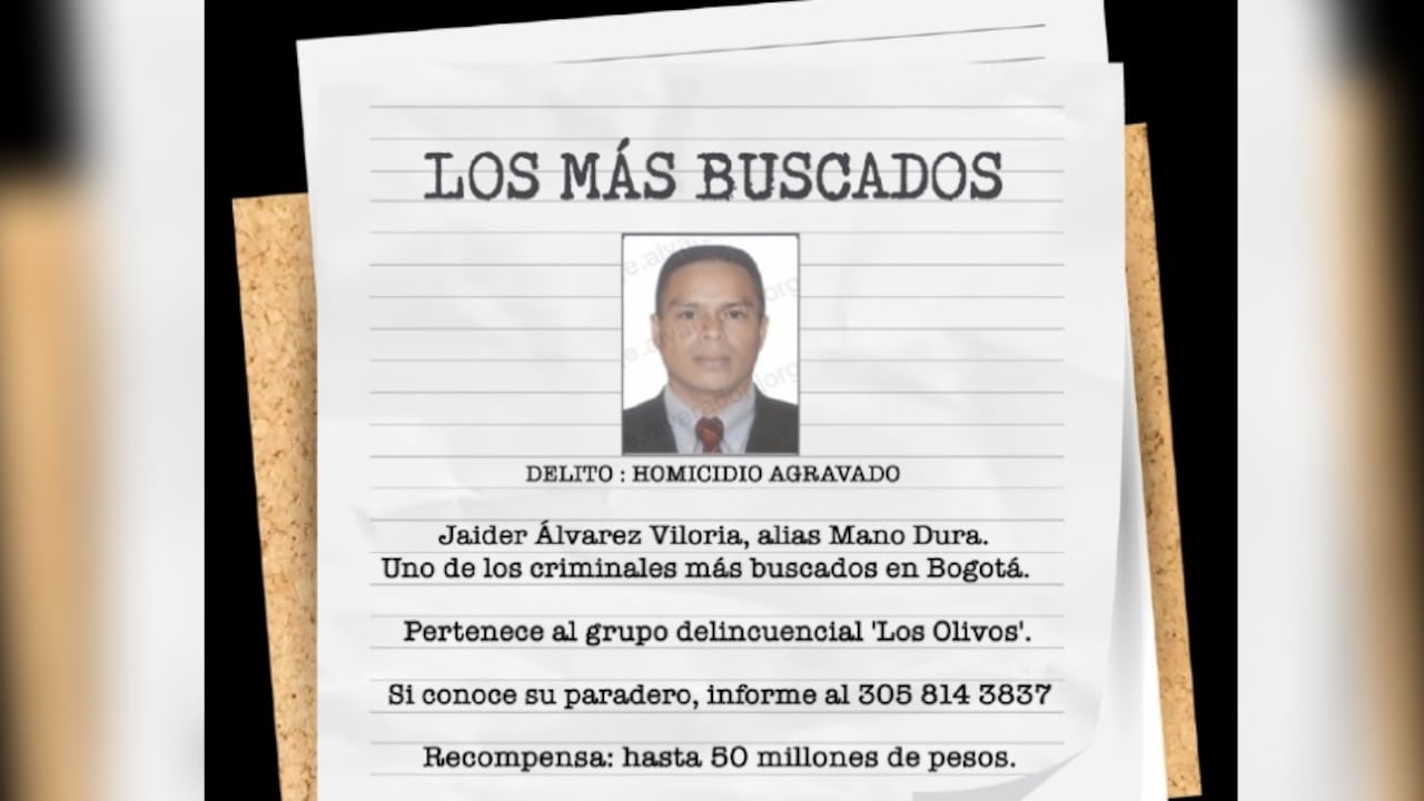 Alias 'Mano Dura', uno de los más buscados por homicidio