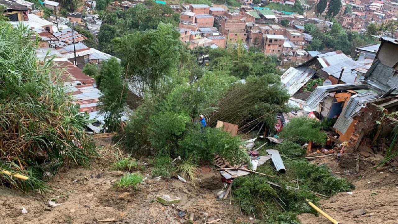 Deslizamiento de tierra en Itagüi