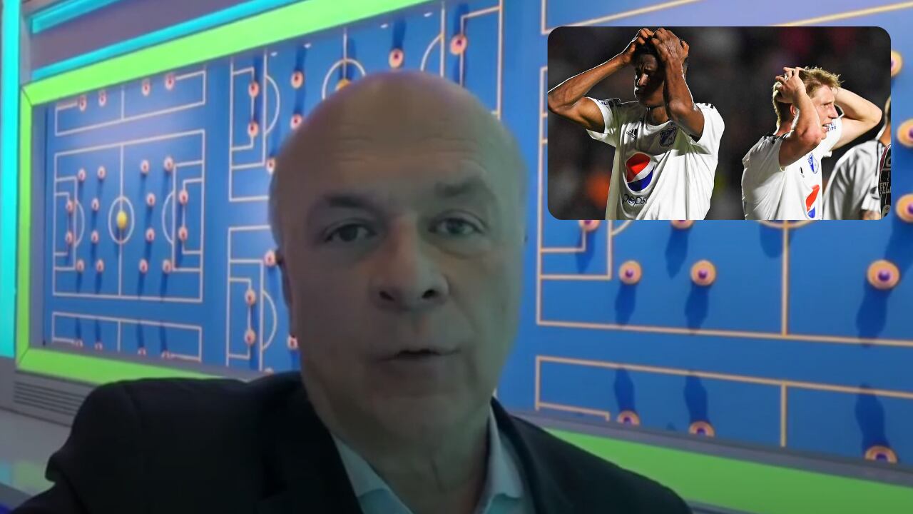Carlos Antonio Vélez crítico a Millonarios luego de la eliminación en la Copa Libertadores.