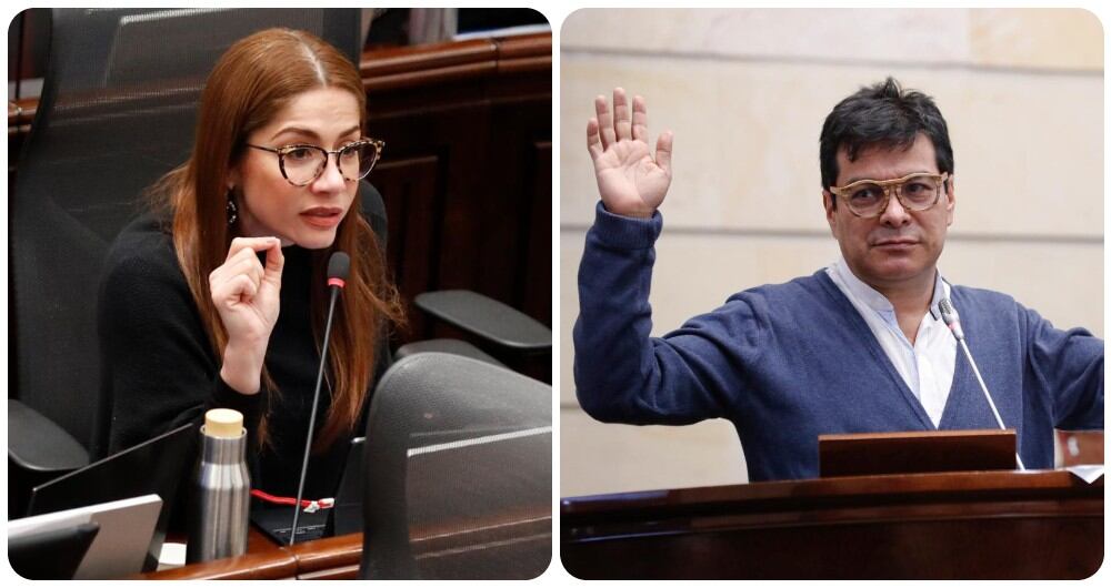 Catherine Juvinao y Danilo Rueda.