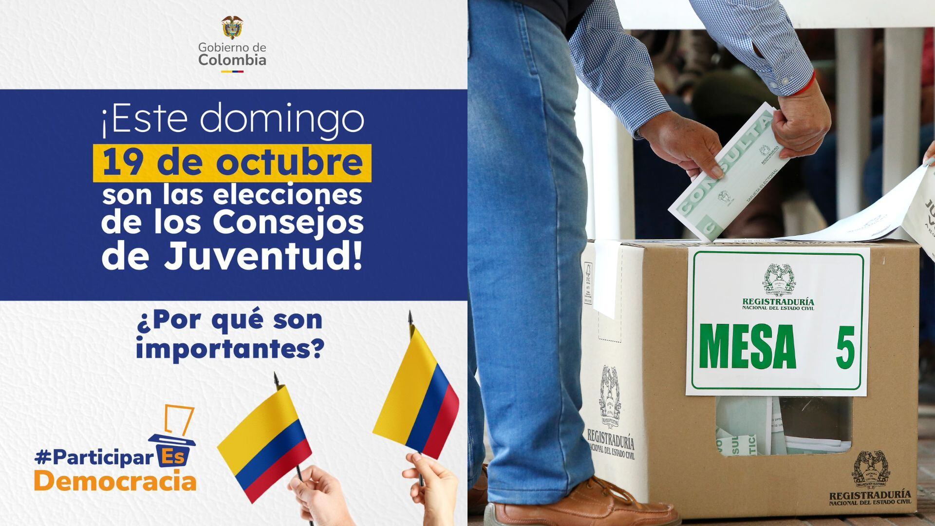 Los jóvenes de todo el país salen hoy a votar por sus voceros, quienes los representaran ante alcaldías y administraciones locales.