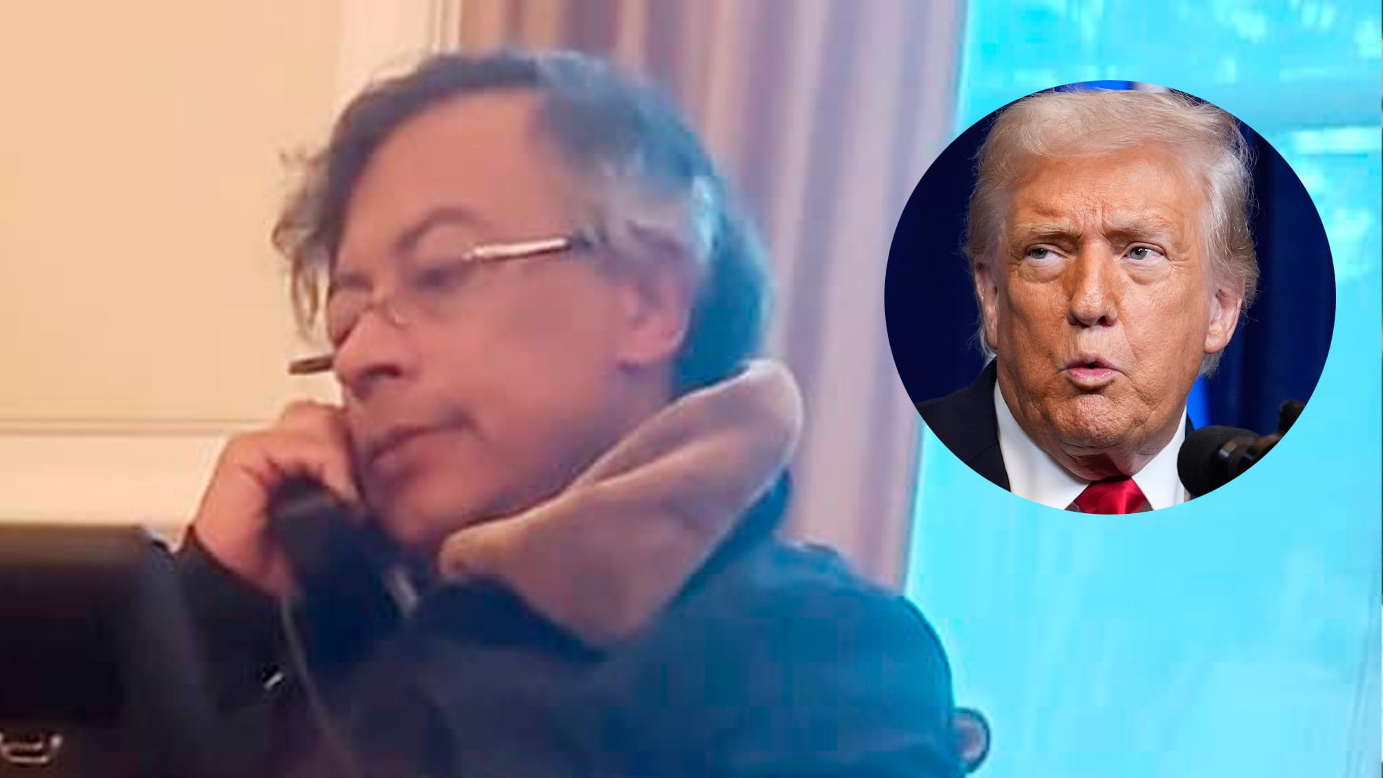 Presidente Gustavo Petro, Presidente Donald Trump.