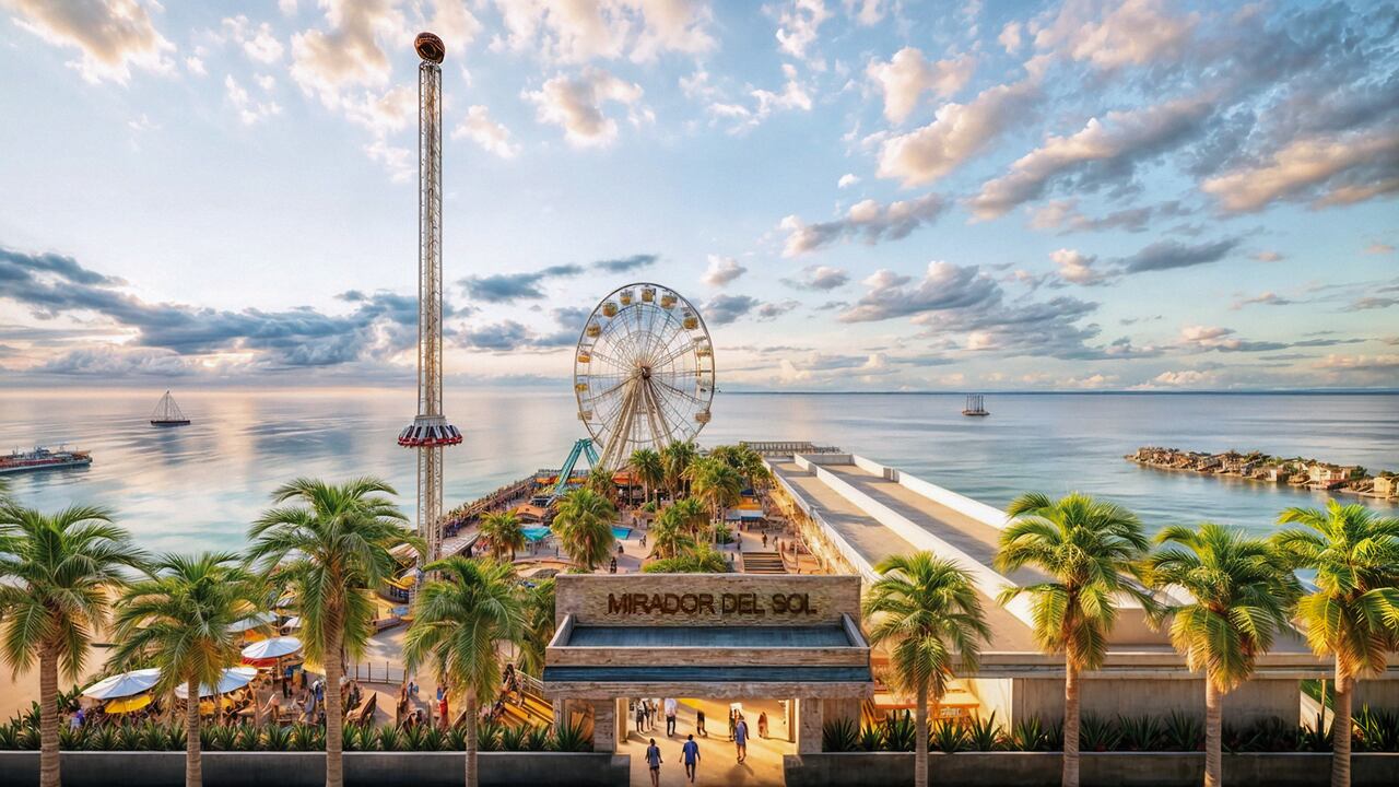 Una de las amenidades más esperadas del megaproyecto urbano es la Rueda de Cartagena.