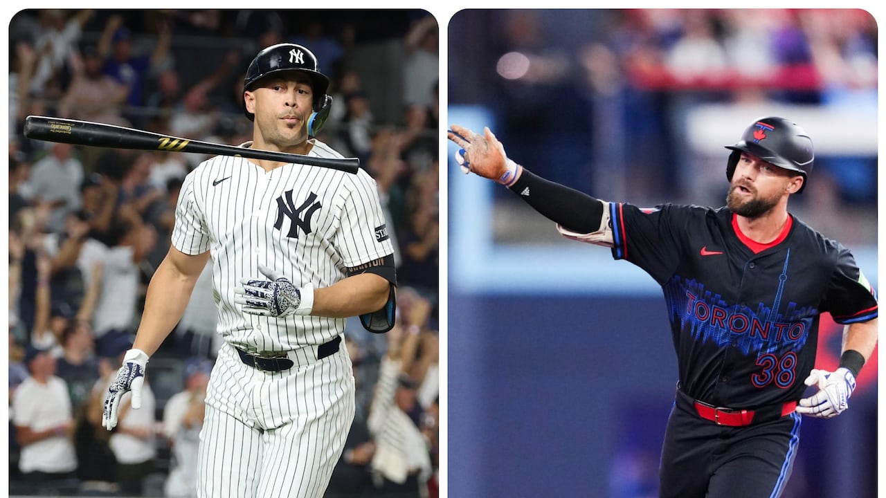 Yankees y Blue Jays empatan en el primer lugar de la División Este.