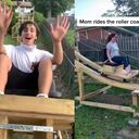 El joven de origen norteamericano ha construido su propia montaña rusa