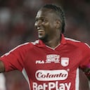 Hugo Rodallega, delantero y capitán de Independiente Santa Fe