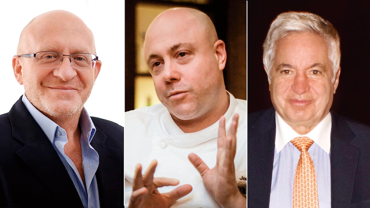 Jack Goldstein, Jorge Raush y Jean-Claude Bessudo.