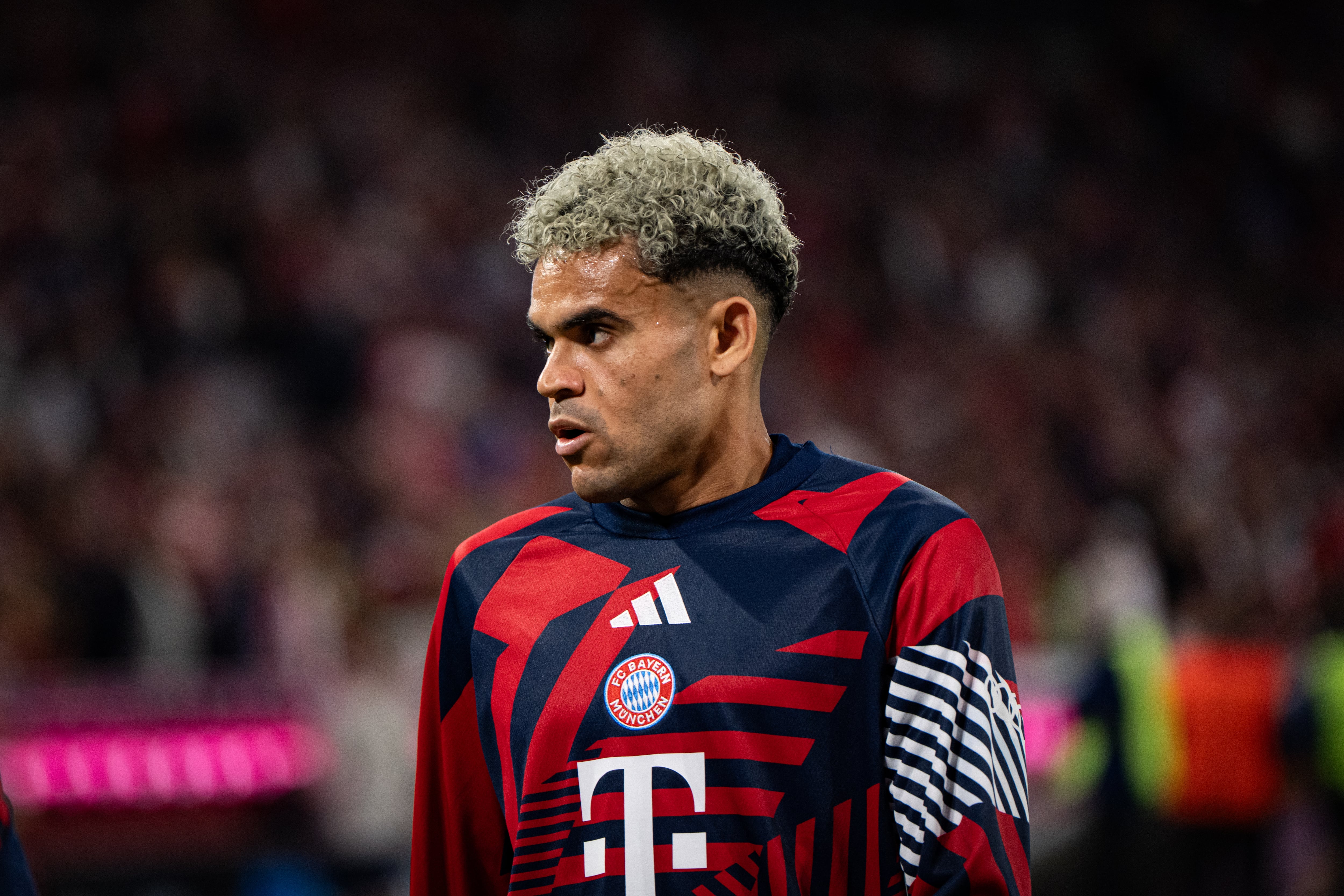 Luis Díaz con el Bayern Múnich