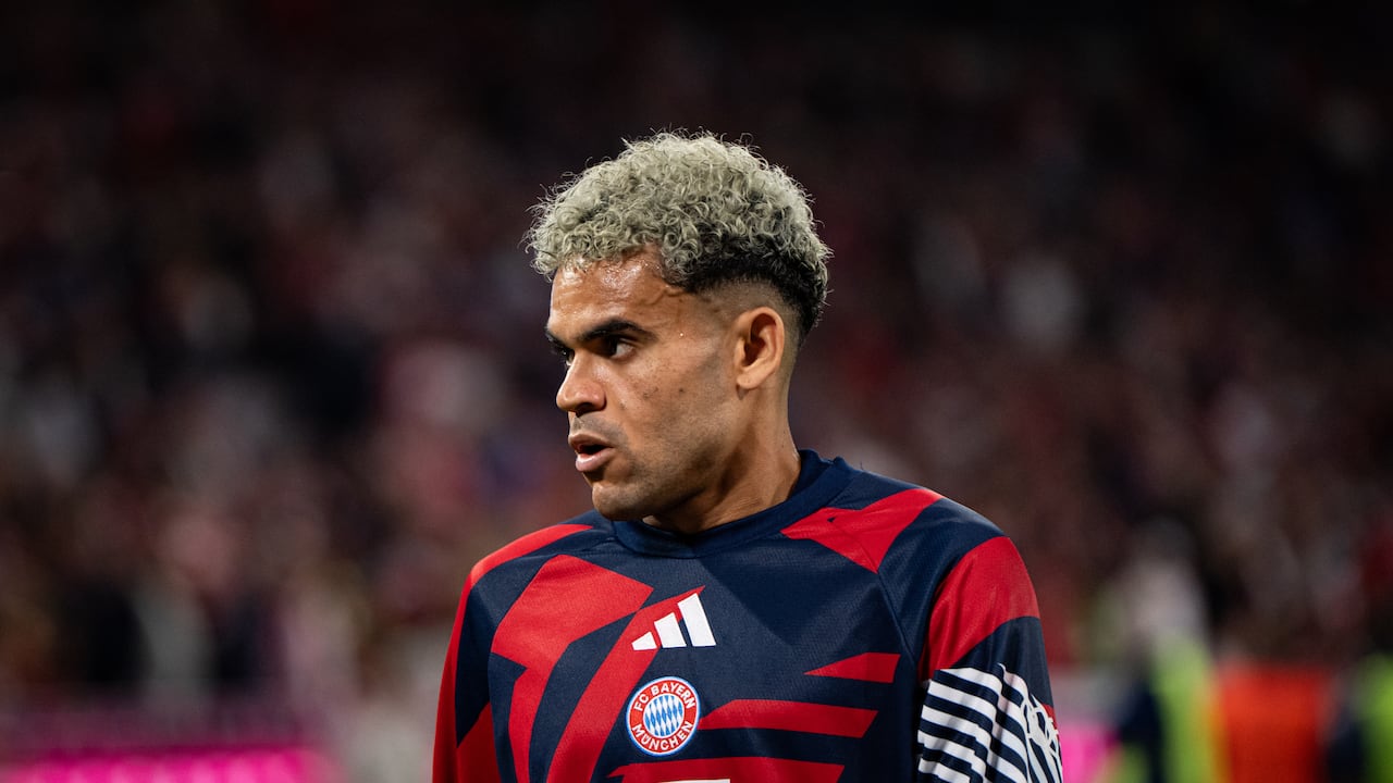 Luis Díaz con el Bayern Múnich.