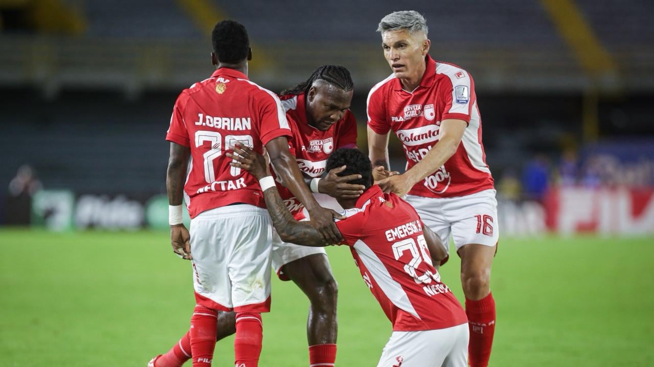 Santa Fe empató 2-2 ante Fortaleza. Foto de referencia-archivo.