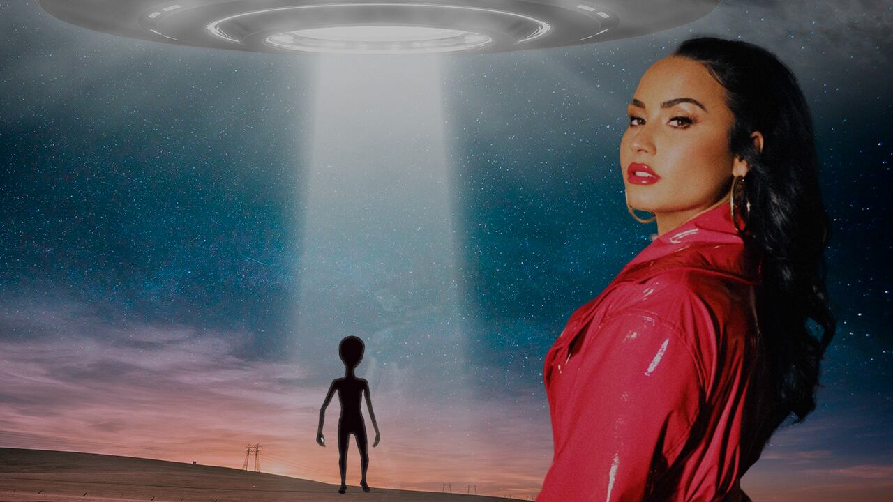 Demi Lovato afirmó que se contactó con extraterrestres y compartió “evidencia” de su experiencia
