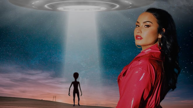 Demi Lovato afirmó que se contactó con extraterrestres y compartió “evidencia” de su experiencia