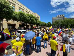 Parque Santander, en Cúcuta.