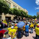 Parque Santander, en Cúcuta.