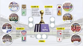 Así se jugarán los playoffs en Colombia.