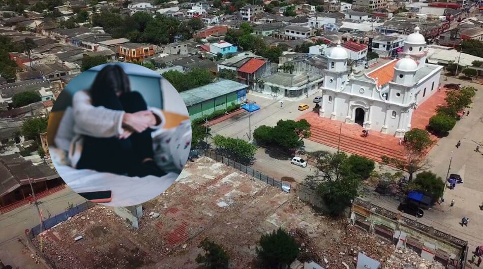 Menor fue abandonado en Soledad, Atlántico.