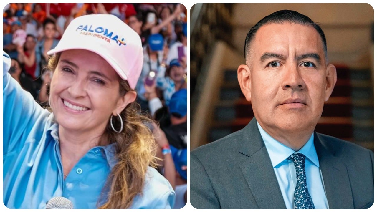 Paloma Valencia y Wilmer Carrillo