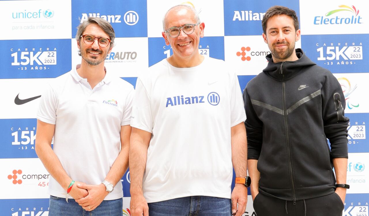 David Colmenares estuvo presente en el lanzamiento de la carrera.