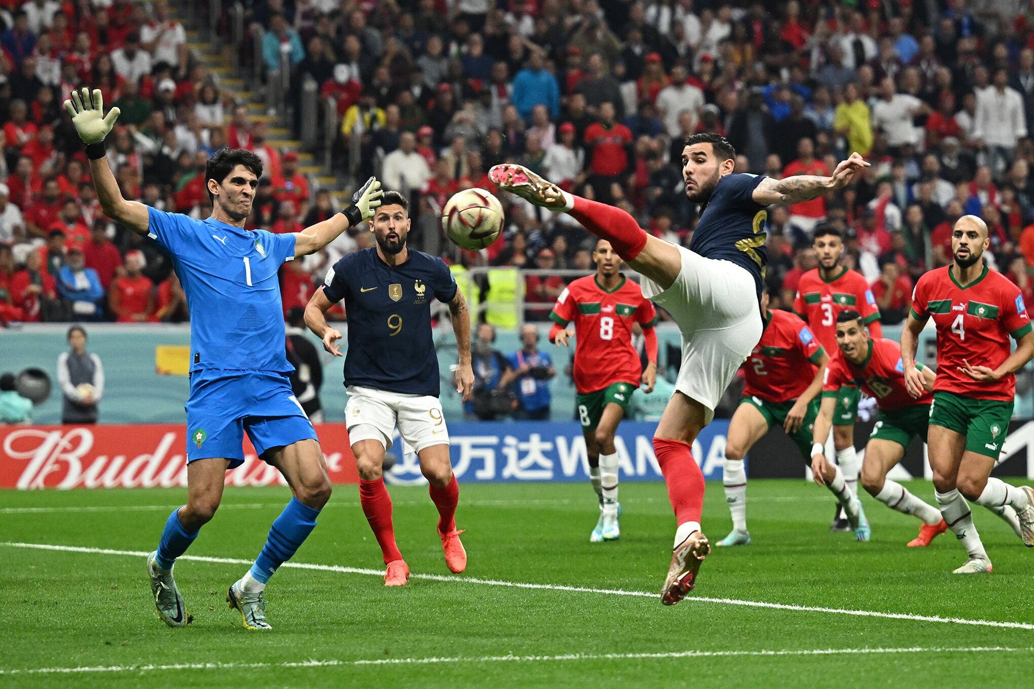 En imágenes : Las mejores jugadas de Francia vs Marruecos