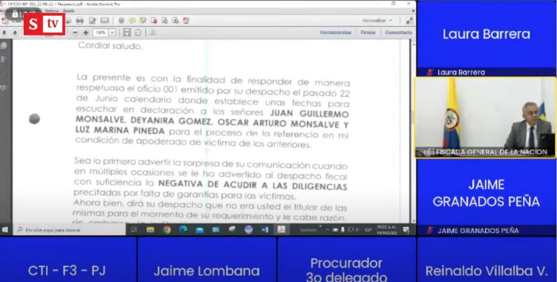 Fiscalía pide cerrar la investigación a favor de Álvaro Uribe.