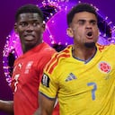 Breel Embolo y Luis Díaz, figuras de Suiza y Colombia, respectivamente, en el Mundial 2026