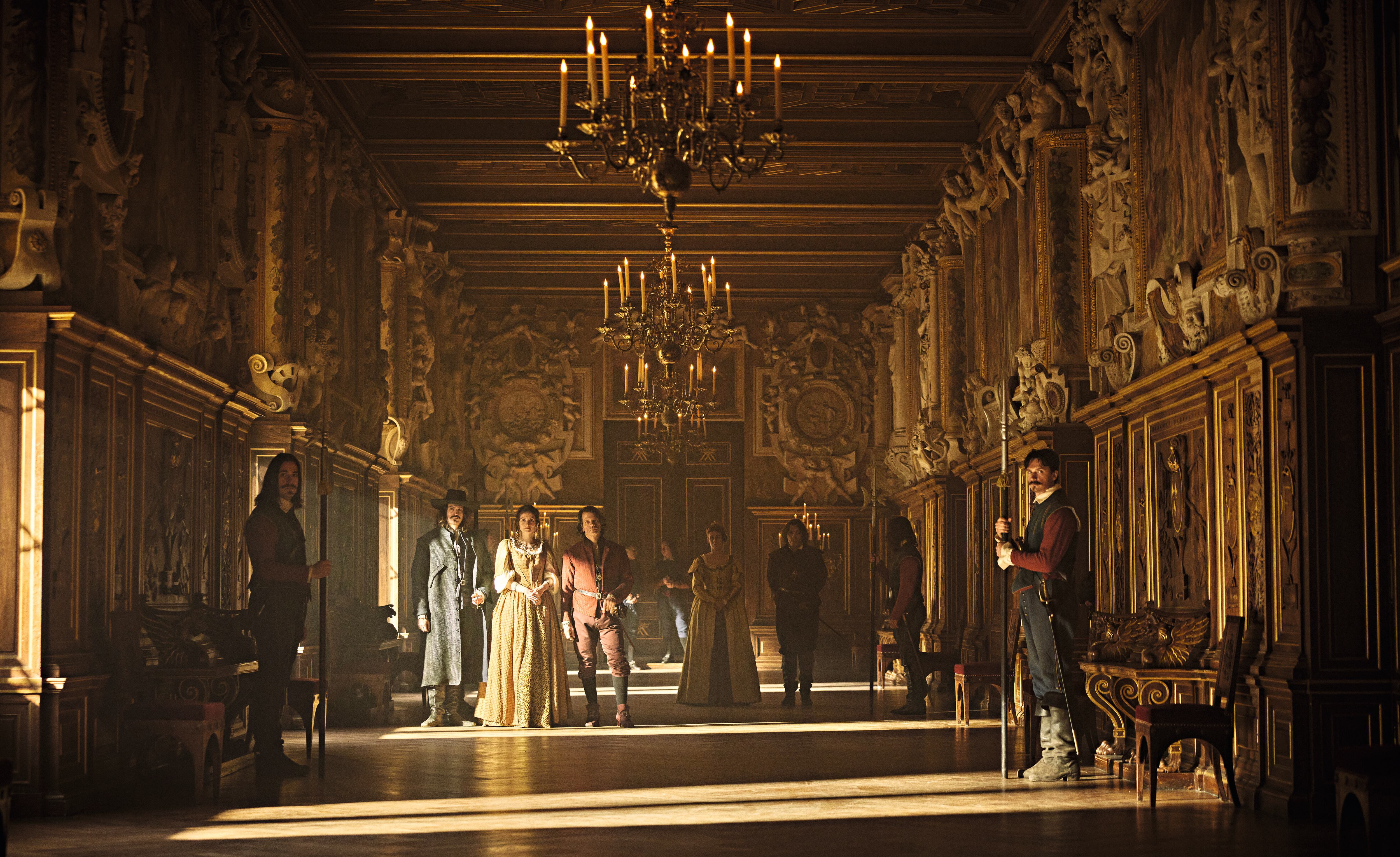 La película (de dos partes) se grabó en locaciones increíbles.