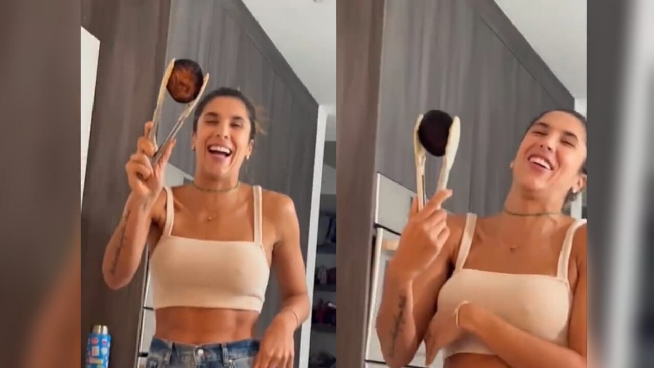 Daniela Ospina muestra cómo le quedaron sus “primeras arepas venezolanas”