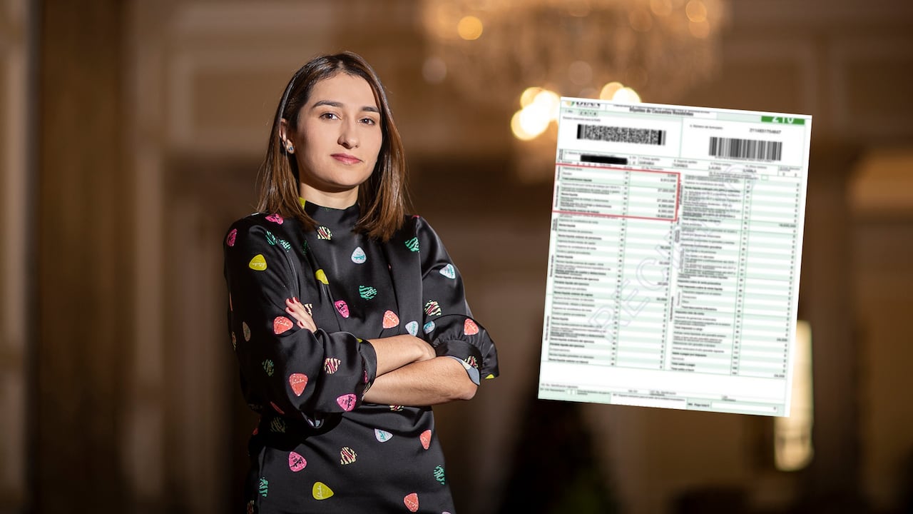 Laura Sarabia, jefe de Gabinete de la Presidencia.