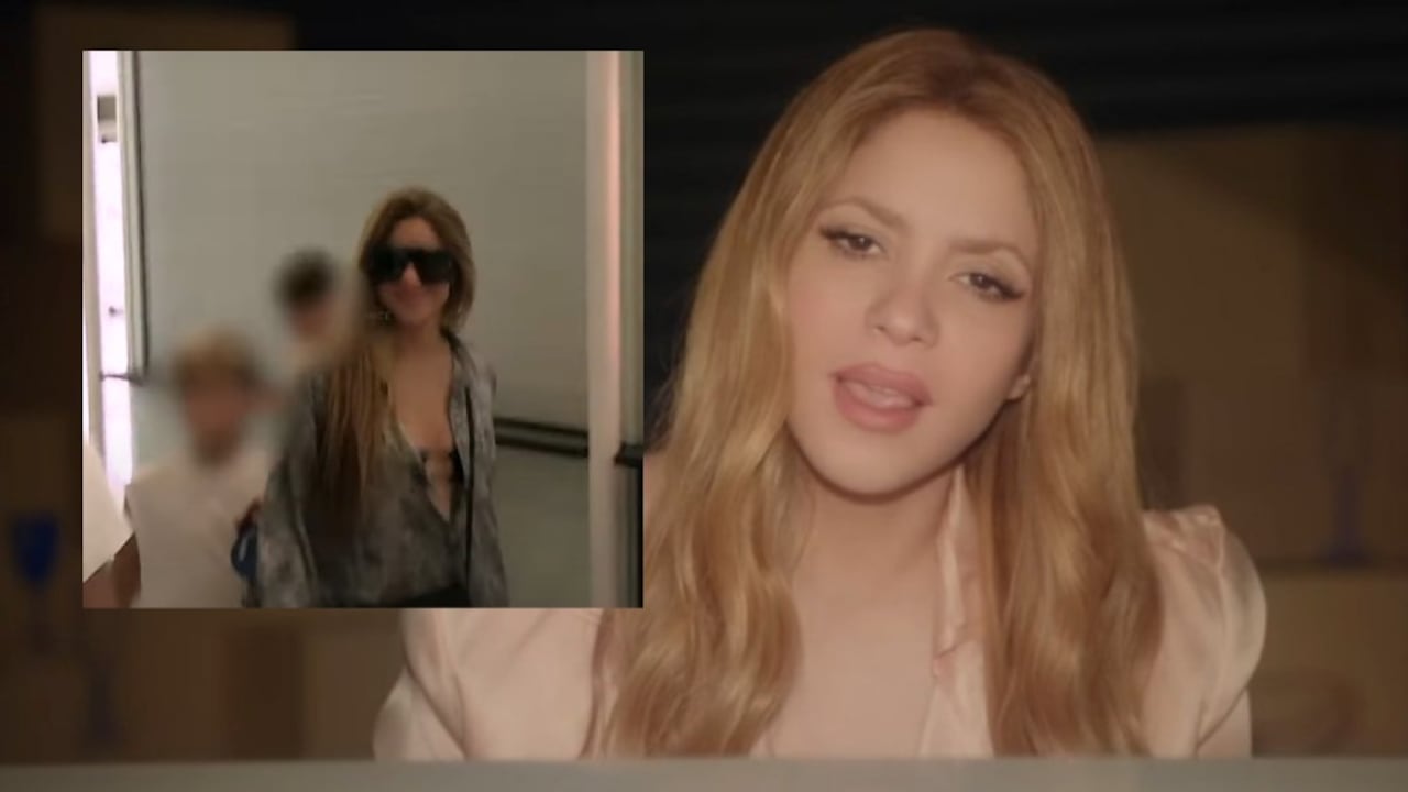 Shakira se reencontró con sus pequeños tras varios días alejados.