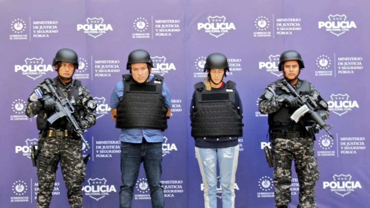 Margareth Lizeth Chacón Zúñiga fue capturada en El Salvador.