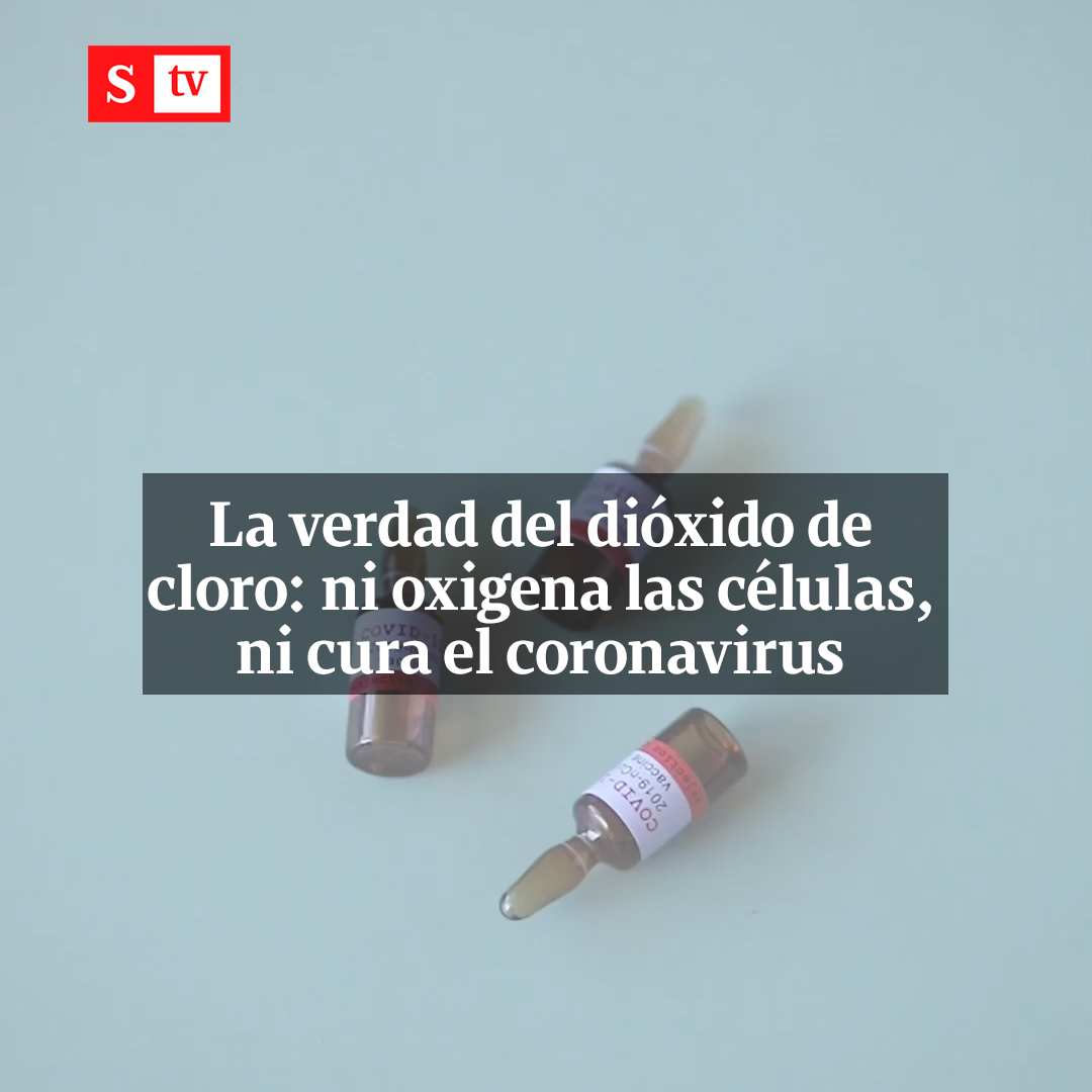 La verdad del dióxido de cloro: ni oxigena las células, ni cura el coronavirus